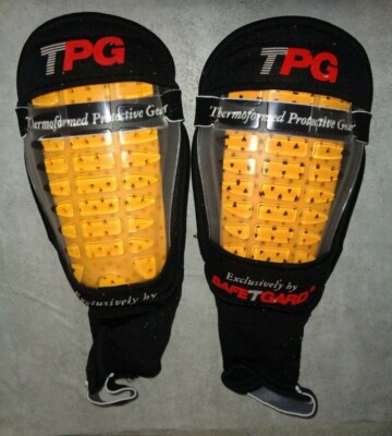 SafeTGard Soccer Shinguards JUNIOR 795 TPG Yellow NEW