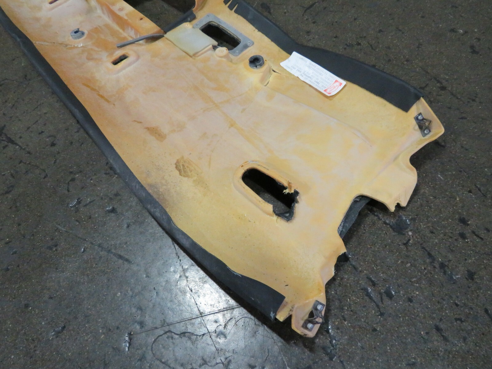 Ferrari 599 GTB, Visor / Roof Trim Panel, Used, Damaged, P/N 68556400