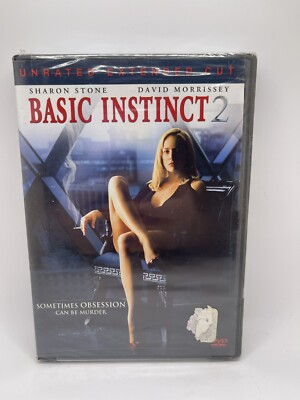 Basic Instinct 2 (DVD, 2006, Unrated) SEALED - Buy 3, Get One Free on DVDs/Blura
