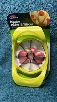Culinary Elements Apple Corer & Slicer Green New In Pack