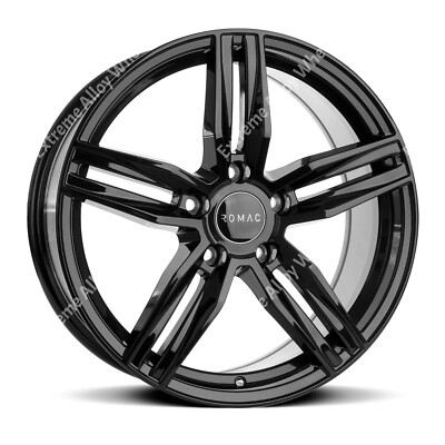 20 Zoll Black Venom Leichtmetallfelgen für gewerblich belastbar für Ford Transit Van