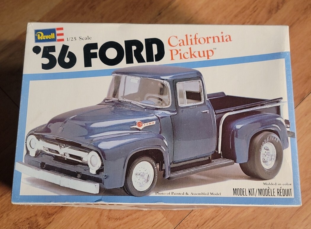 Vintage Revell Model kit 1956 Ford California Pickup Truck | eBay