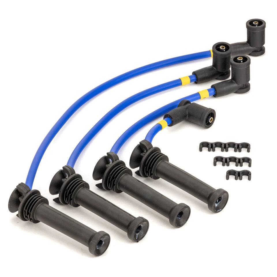 Conductos de encendido de rendimiento Magnecor 8 mm azules para Ford Fiesta ST150 - Imagen 2 de 4