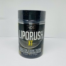 NDS Nutrition LipoRush XT Thermogenic Fat Burner 60 Caps Free Ship Expiry 11/27