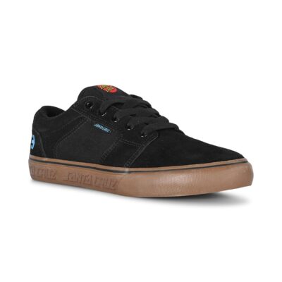 Etnies X Santa Cruz Lastkahn Ls Skateschuhe - Schwarz / Gummi
