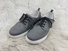 GYMBOREE Gray Casual Wingtip Shoes Big Kids Size 3