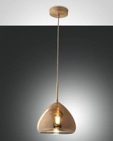 Fabas Luce Pendelleuchte Glow E27 Ø350Mm Messing
