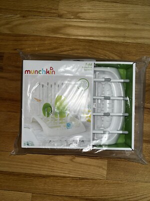 Munchkin Fold Baby Bottle Countertop Drying Rack, Grey