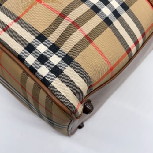Authentic Burberry Nova Check Shadow Horse Boston Bag NS020346 - Picture 14 of 18