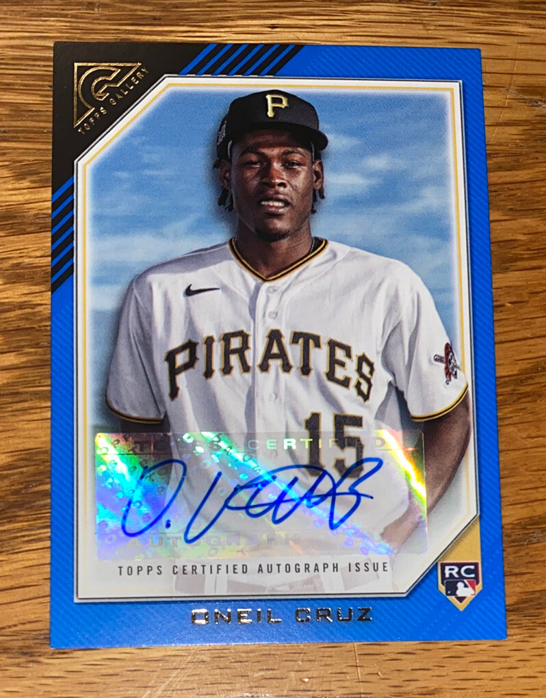 O'Neil Cruz オートグラフパッチカード 2023 Oneil Cruz 2023 Topps Heritage Purple Chrome Refractor | eBay