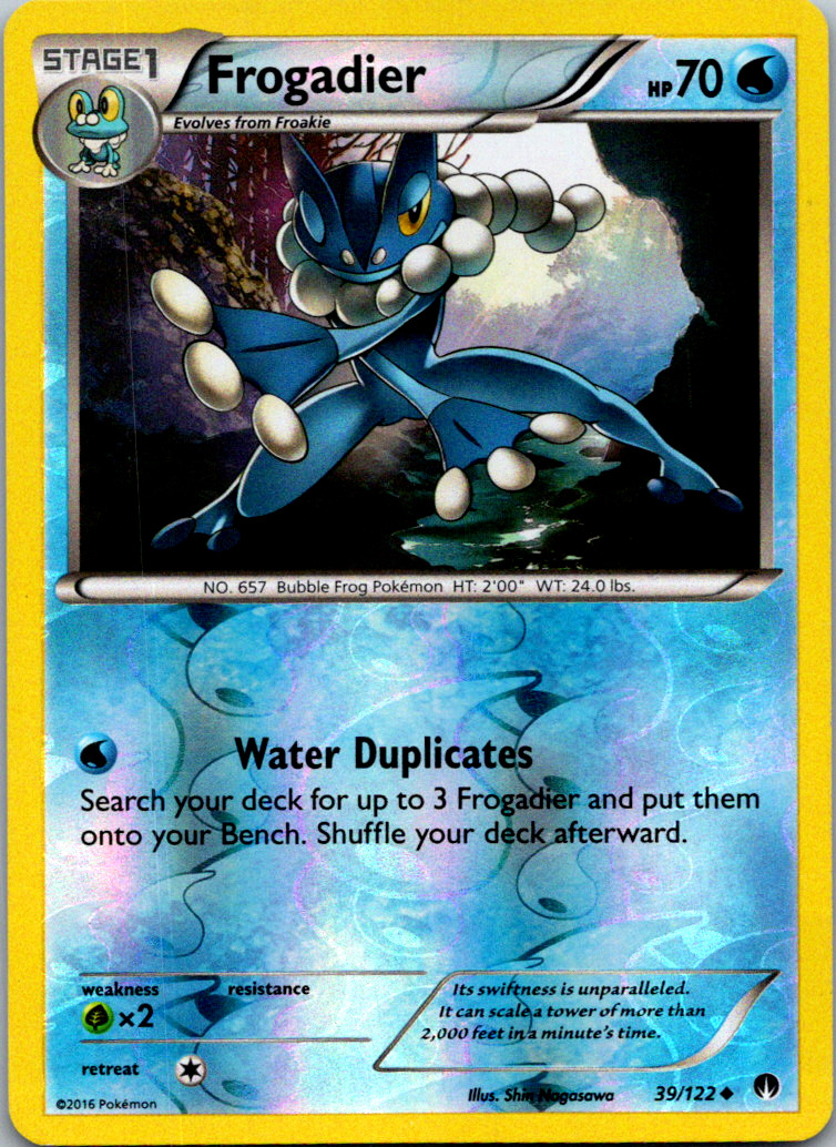 Preços baixos em Cartões TCG de Pokémon Frogadier | eBay