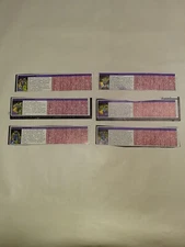 Transformers G1 Vintage Constructicons 6 Tech Spec Cards Authentic
