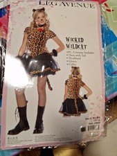 Sehr Schönes Wild Cat Mädchenkostüm Gr. M/L 12-14 Jahre Gebraucht