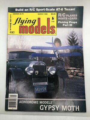 Flying Models Magazine March 1988
