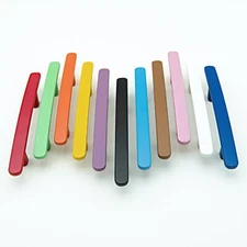 MFYS Colorful Drawer Pull Handle Kitchen Cabinet Dresser Knob Kids Handle