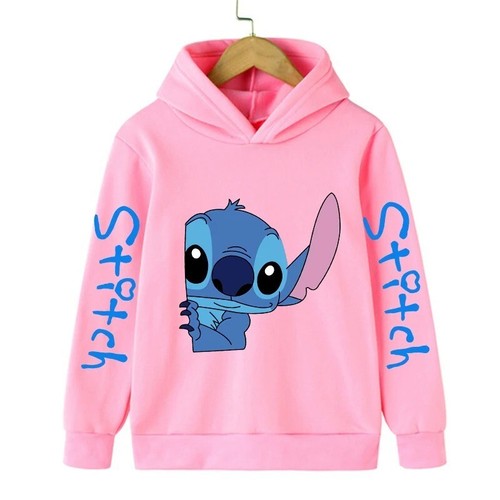Disney Niños Lilo Stitch Sudadera con Capucha Suéter Deportivo Ropa Para Niñas Niños Moda - Imagen 12 de 16