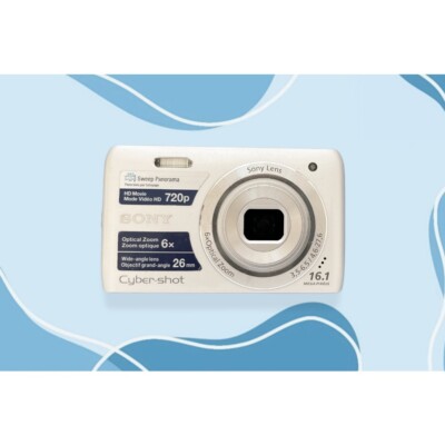 Sony Cyber Shot DSC-W670 Digital Camera 16.1MP Maximum Resolution
