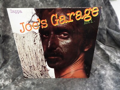 Frank Zappa Joe's Garage Act I 1979 GATEFOLD W/ PAGE INSERT LP