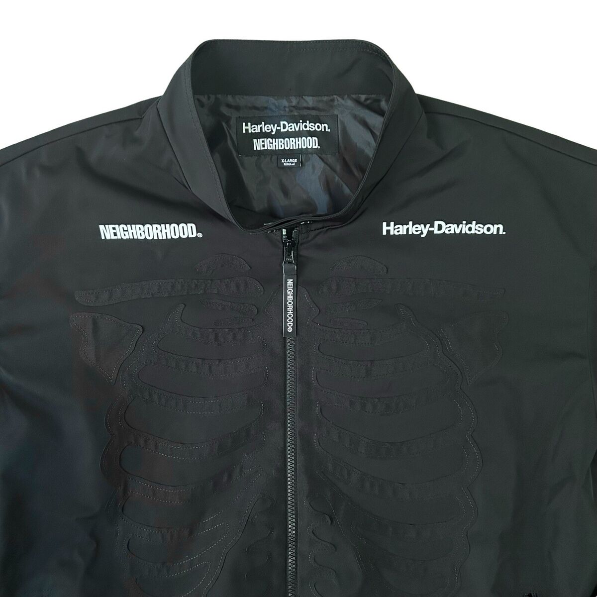 Neighborhood x Harley Davidson Men's Size XL Racing Bones Neighborhood x Harley Davidson Men's Size XL Racing Bones