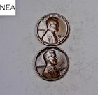 1918+1933 Lincoln Wheat Penny Cent Set/Lot ~ XF/AU ~ 2 Coins ~ ZWL64