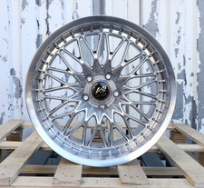 18 Inch Squared Set Work Vsxv Style Wheels Rims 18x9.5 22 5x114.3 Cb 73.1