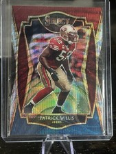 🔥2020 Panini Select Premier Level Patrick Willis #134 SP Tri-Color Prizm /199🔥