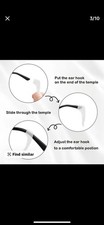 20 Pairs Anti-Slip Silicone Glasses Ear Hooks Holder for Sunglasses Eyewear