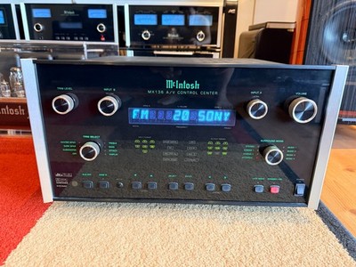 McIntosh MX136 Home Theater Processor with optional TM-1  AM/FM Tuner.