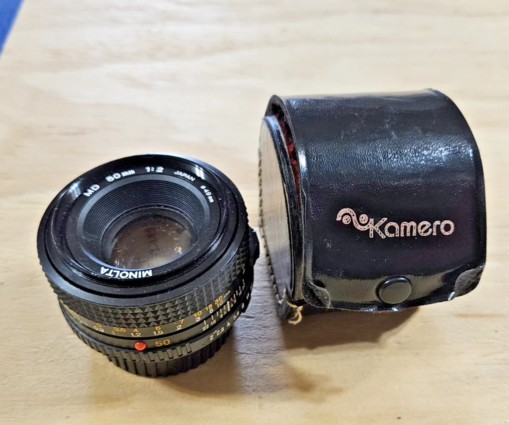 Minolta MD f/1.2 Camera Lenses 50mm Focal for sale - eBay
