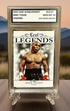 Mike Tyson Boxing Cards and Autographed Memorabilia Guide 16