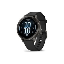 Garmin Venu 4 41 mm Schiefer intelligente Uhr mit Band Silikon schwarz