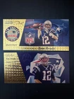 Tom Brady New England  Patriots NFL Football Gold Foil Souvenir Note