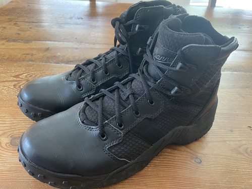 DANNER SCORCH SIDE-ZIP BLACK - HOT 6" TACTICAL BOOTS 25730 - 10.5 Medium