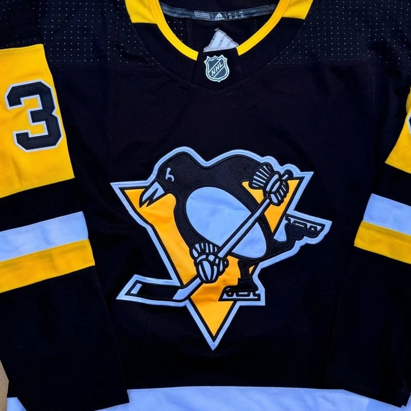 Футболка Pittsburgh Penguins Tristan Jarry No35 размер 54 Adidas NHL - Изображение 3 из 4