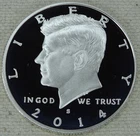 2014-S Kennedy Silver Half Dollar Proof DCAM 90% US Mint Coin 50C Free Shipping
