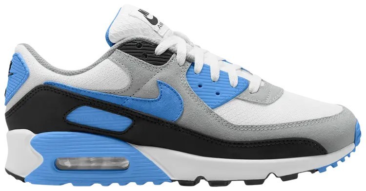 Nike Air Max 90 White Blue Crystal for Sale | Authenticity