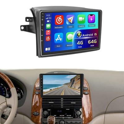 Inefala 8 Core 4+64G Radio for Toyota Sienna w/JBL 2004-2010 Android 15 CarPl...