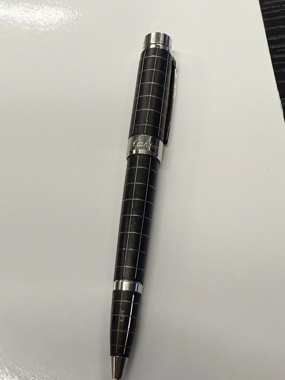 Cartier — Cartier Pasha Ballpoint Pen Black Finish