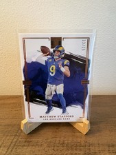Panini 2023 Impeccable Matthew Stafford #39 Bronze /25 Los Angeles Rams NFL