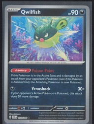 Qwilfish 052/086 Chaos Rising Reverse Holo