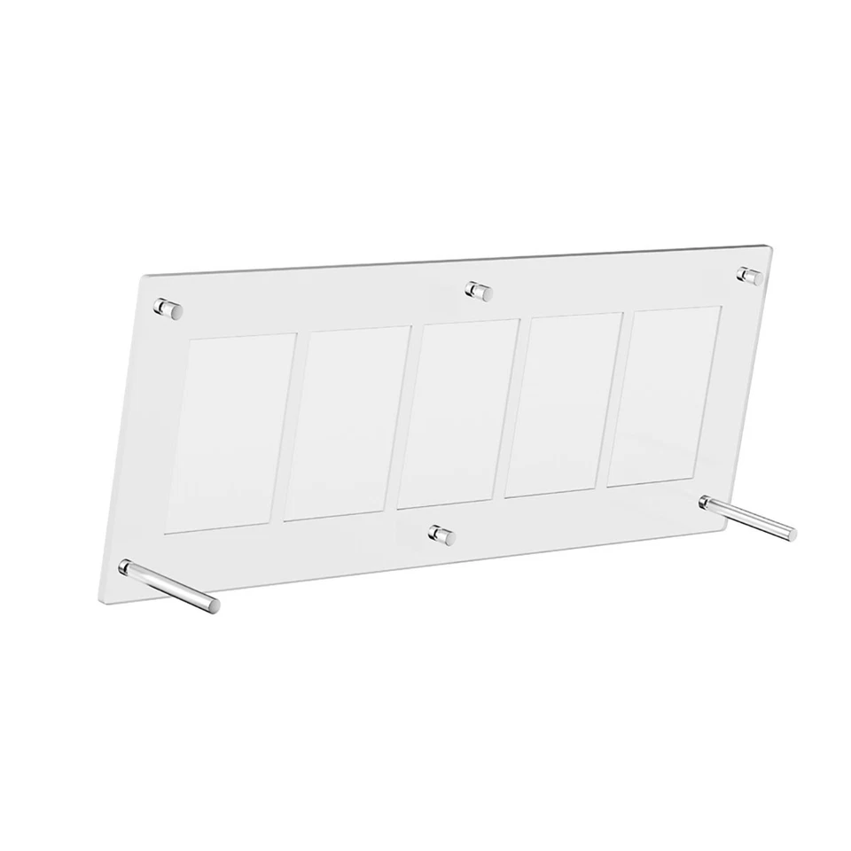 Avizar Présentoir pour 5 Cartes de Collection en Acrylique Transparent - Photo 2/3