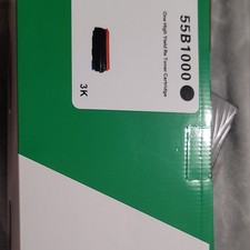 Lexmark High Yield Black Toner Cartridge 55B1000 for MS431 MX331 Laser