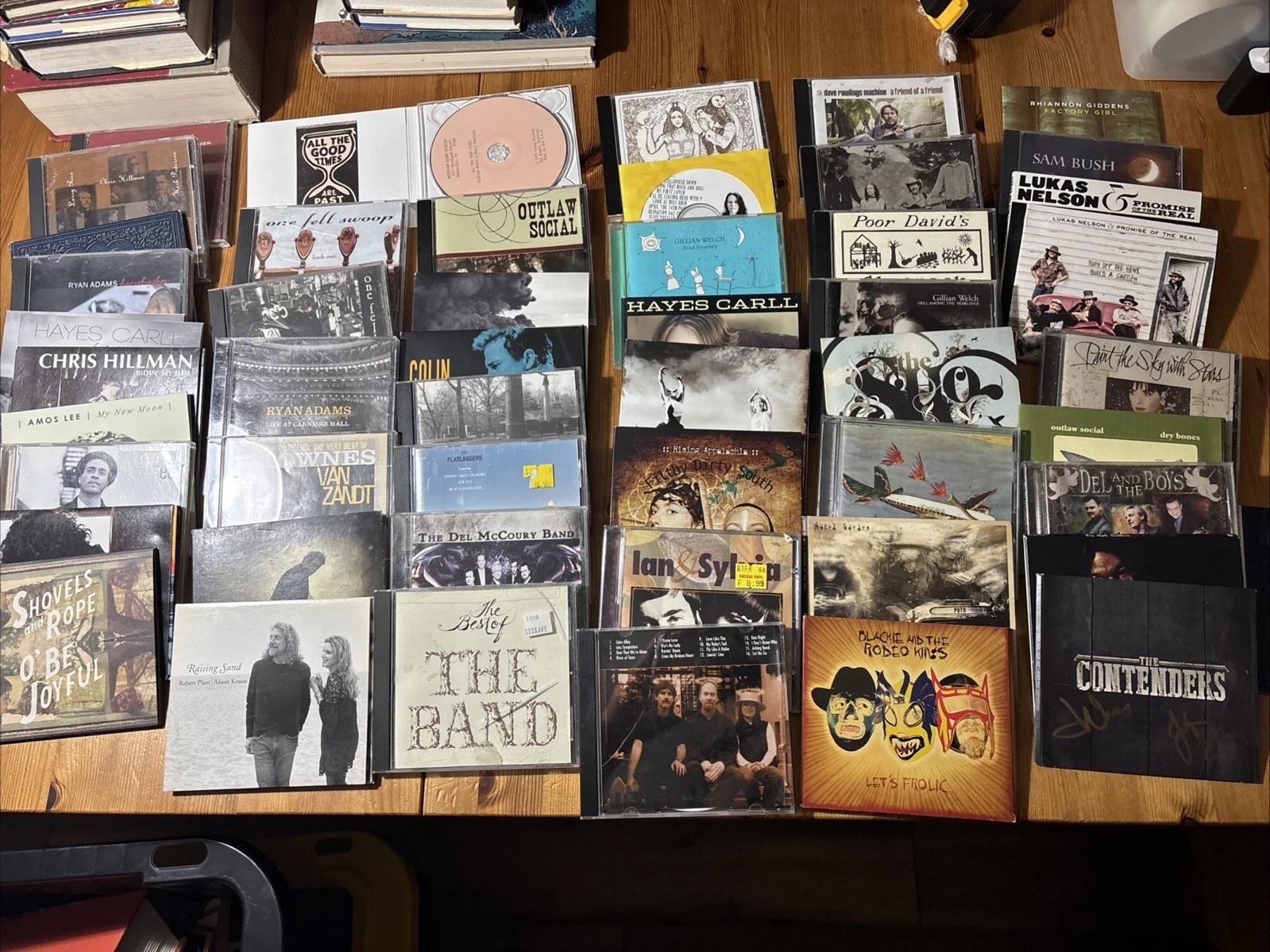 Large Lot of Folk/bluegrass CDs Including Some Signed Albums. 090+ CDs In Total