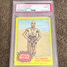 Topps 1977 Star Wars #153 The Fantastic Droid Threepio! PSA 