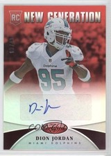 2013 Certified New Generation Mirror Red Signatures 3/49 Dion Jordan Auto 0b2