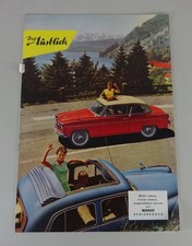Webasto Sunroof Folding Roof Prospectbrochure 1959 Stand