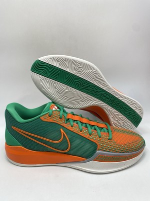 Nike By You Sabrina 1 Green Orange Sail (FJ4036 900) Women's Sz