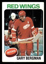 1975-76 Topps Gary Bergman #236 - Detroit Red Wings