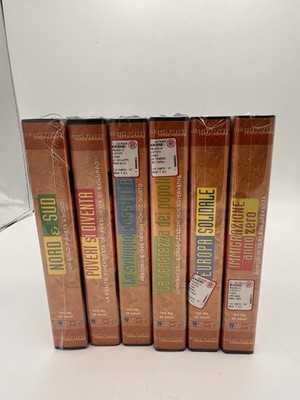 SIAMO TUTTI- TERZO MONDO puntate dalla 1 alla 6 VHS MOVIMENTO SVILUPPO E PACE