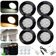12V Interior LED Spot Lights Ceiling Camper Van Caravan Motorhome Boat Downlight